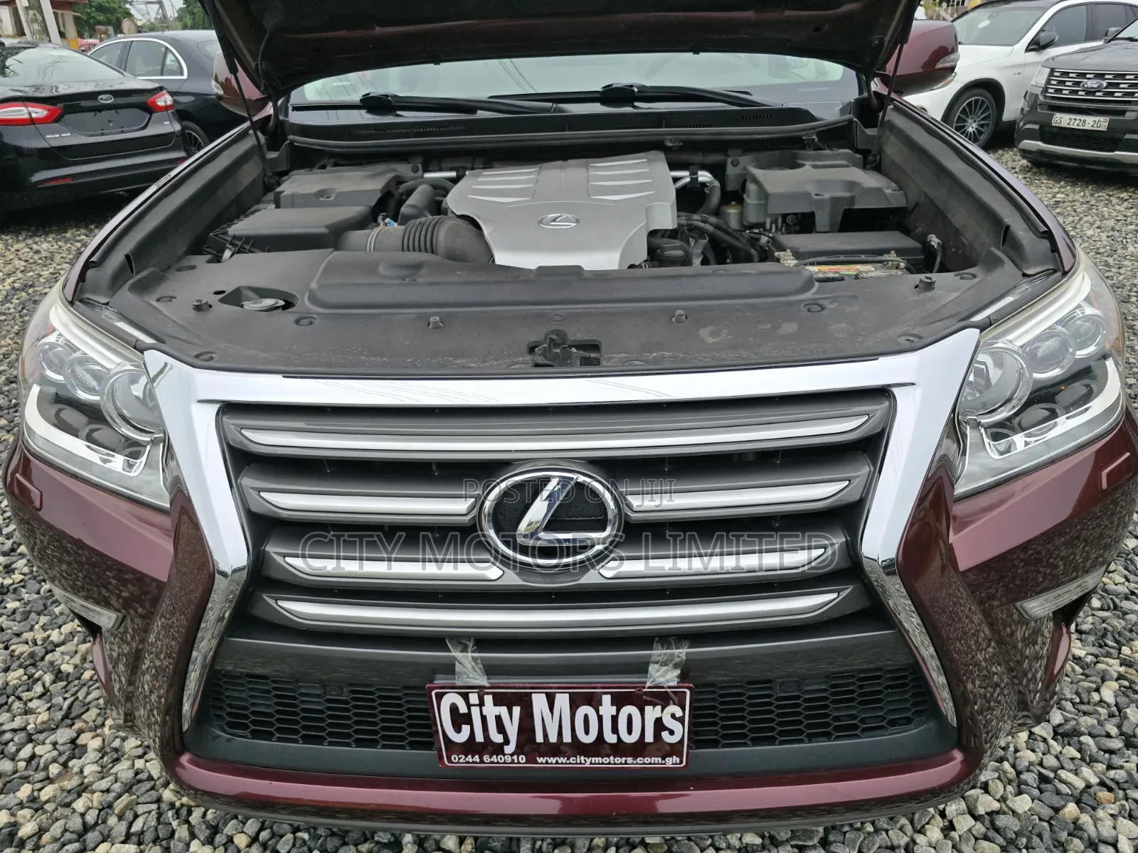 Lexus GX 460 Luxury 2017 Burgundy