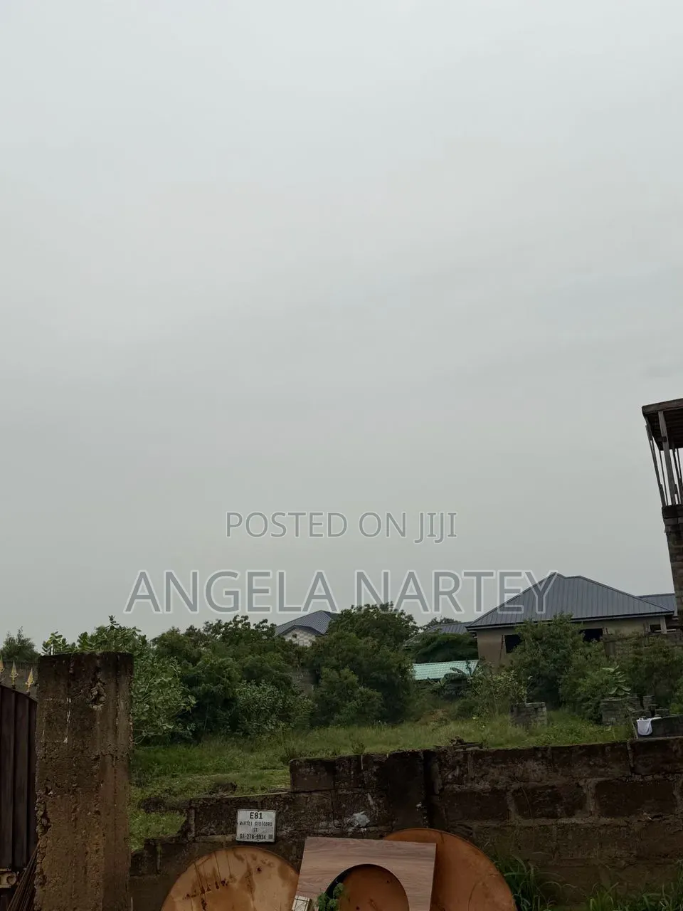 Walled And Gated One Acre Land At East Airport