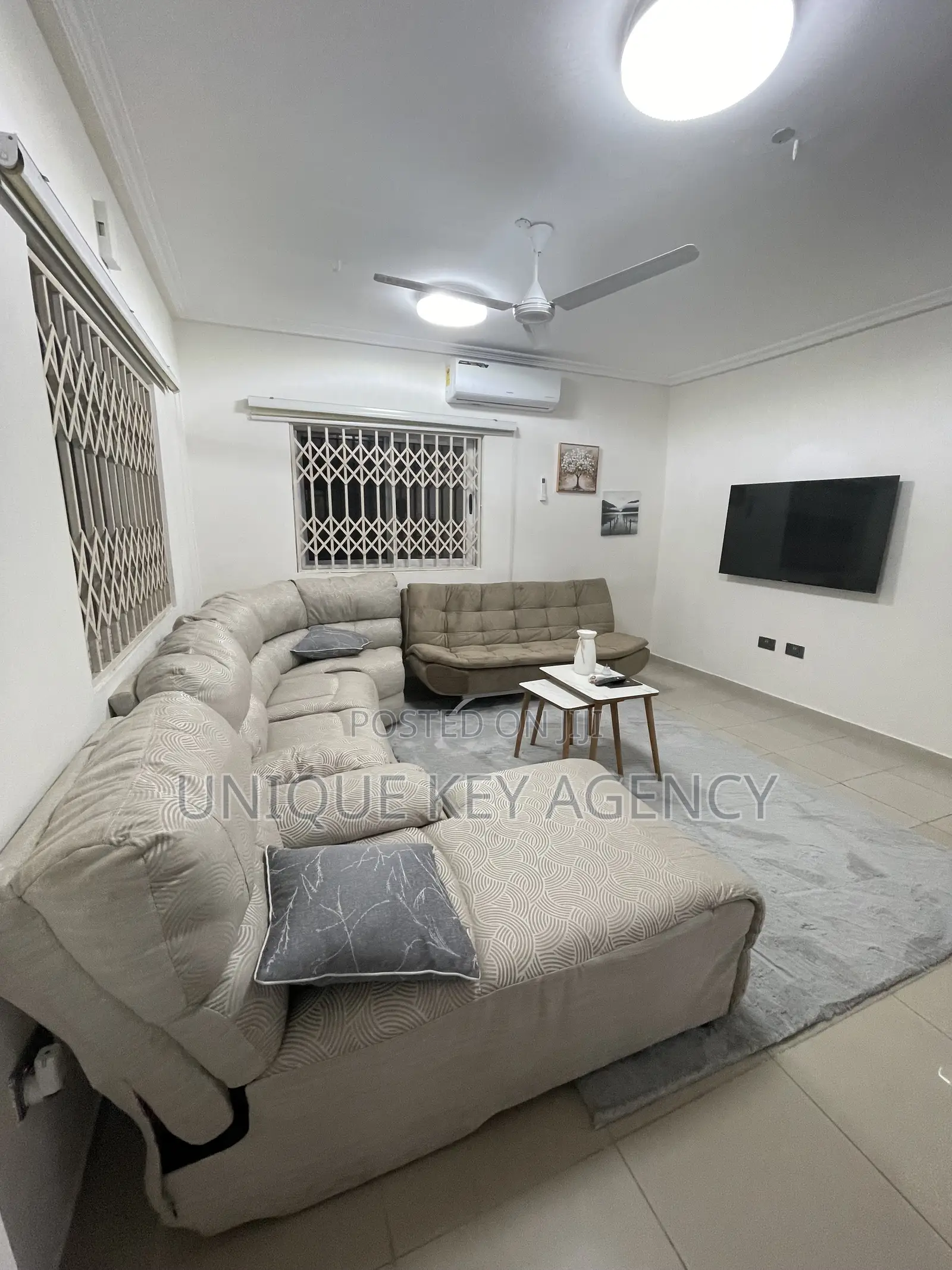 Furnished 1bdrm Apartment in Unique Key Agency, Labone for rent