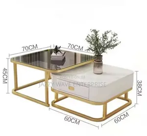 2 Square Centre Table