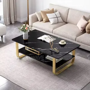 Black Rectangular Centre Table