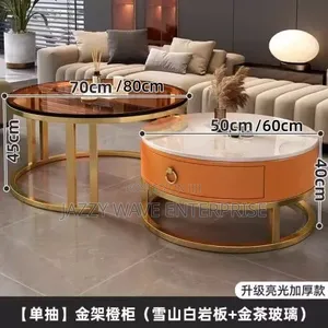 Glass Circular Centre Table