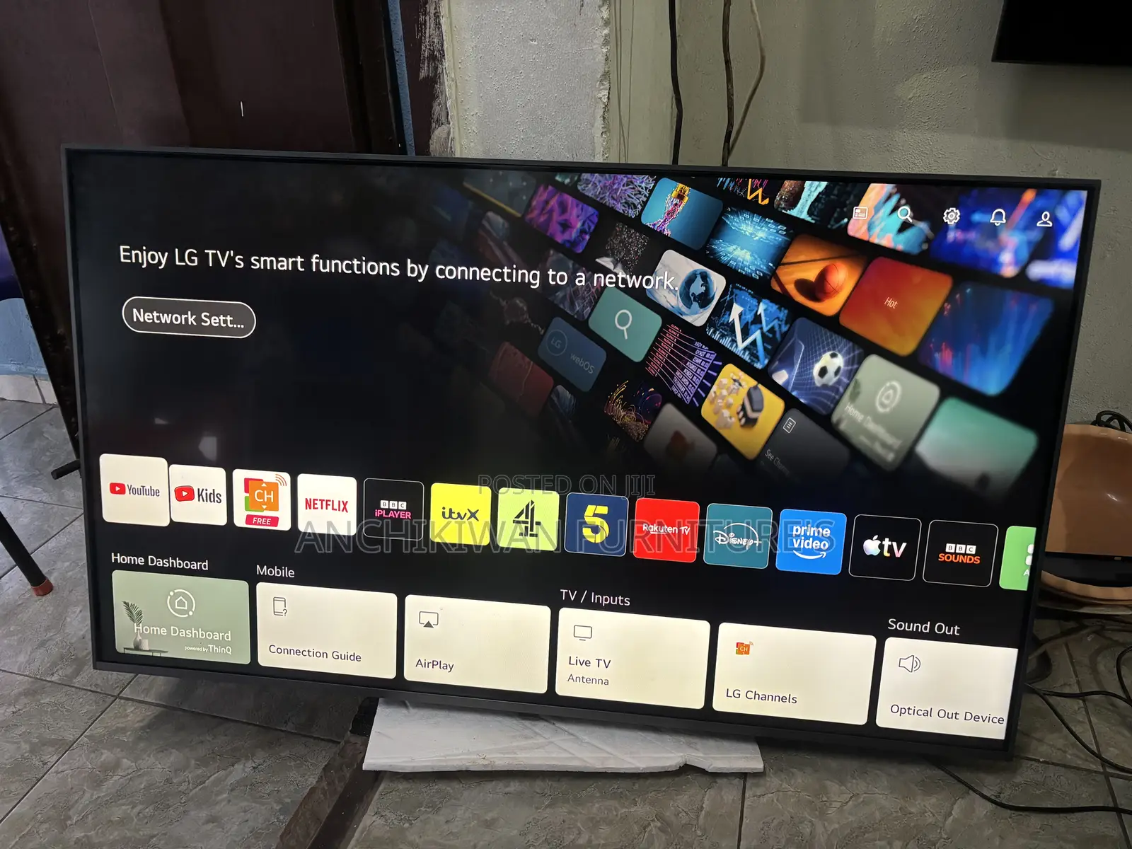 Nanocell Lg50 Inch Smart/Digital Satellite/Bluetoth/Airplay/Netflix
