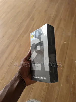 New Samsung Galaxy S21 Ultra 5G 128 GB Black