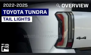 Toyota Tundra 2022,2023,2024,2025 Spec Tail Light