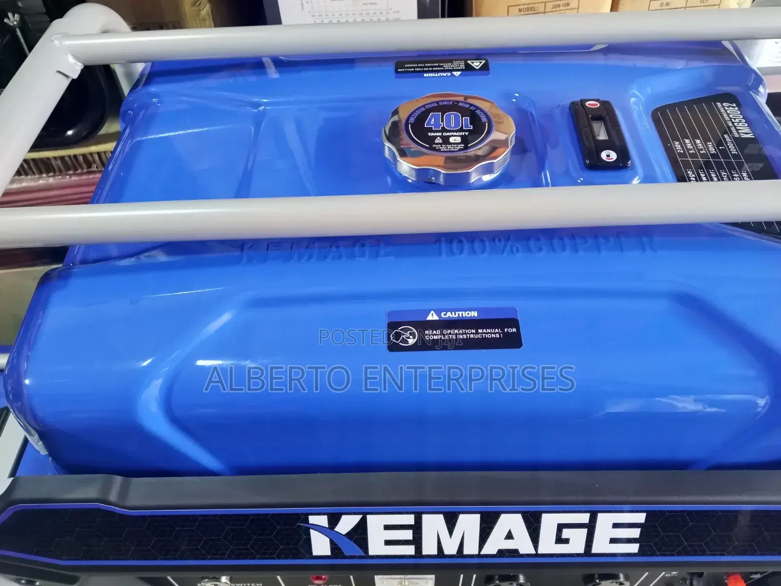 Kemage 5.5kva Petrol Generator
