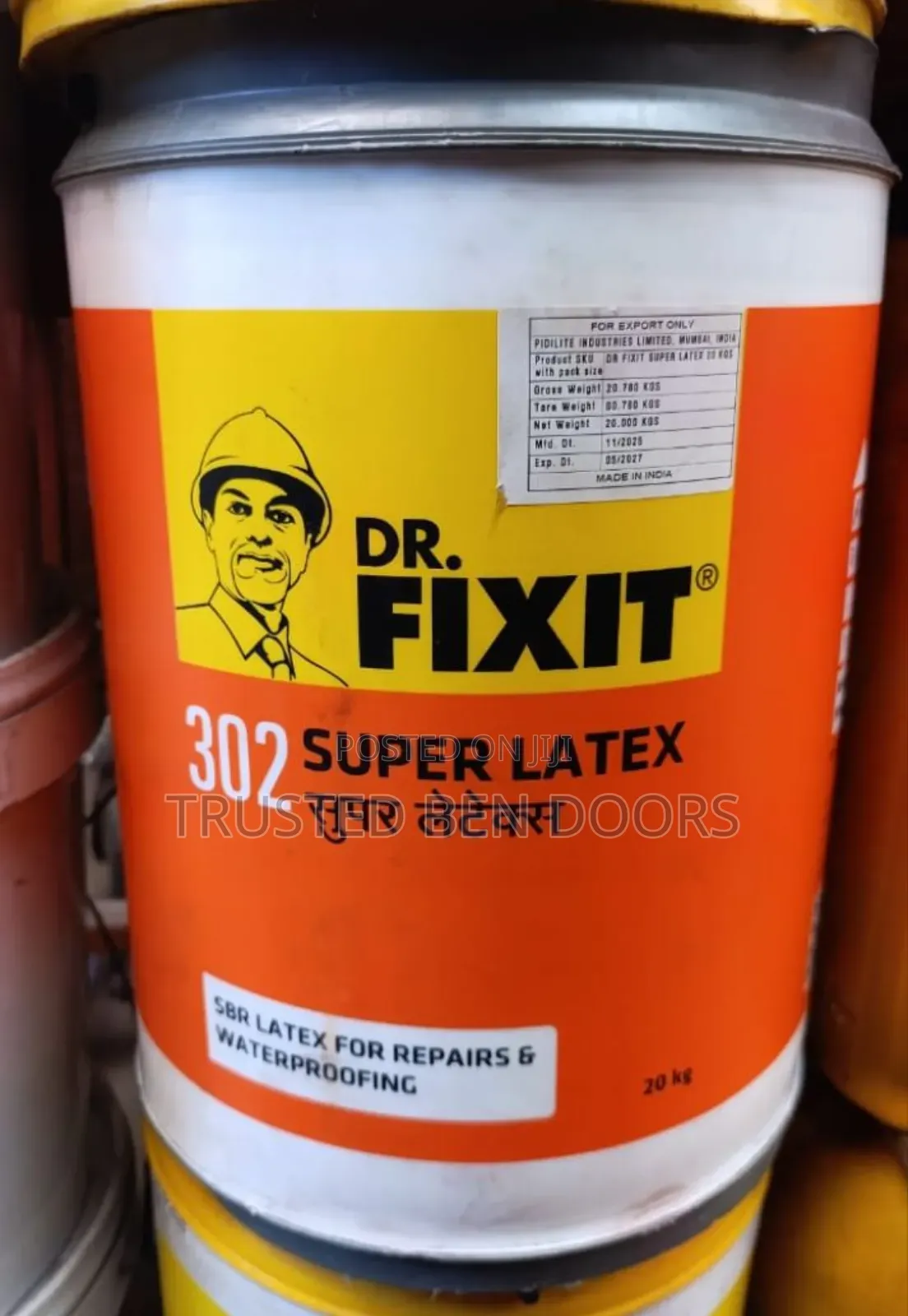 Dr. Fixit Anti Salt Waterproof Chemical for Construction Works (302)