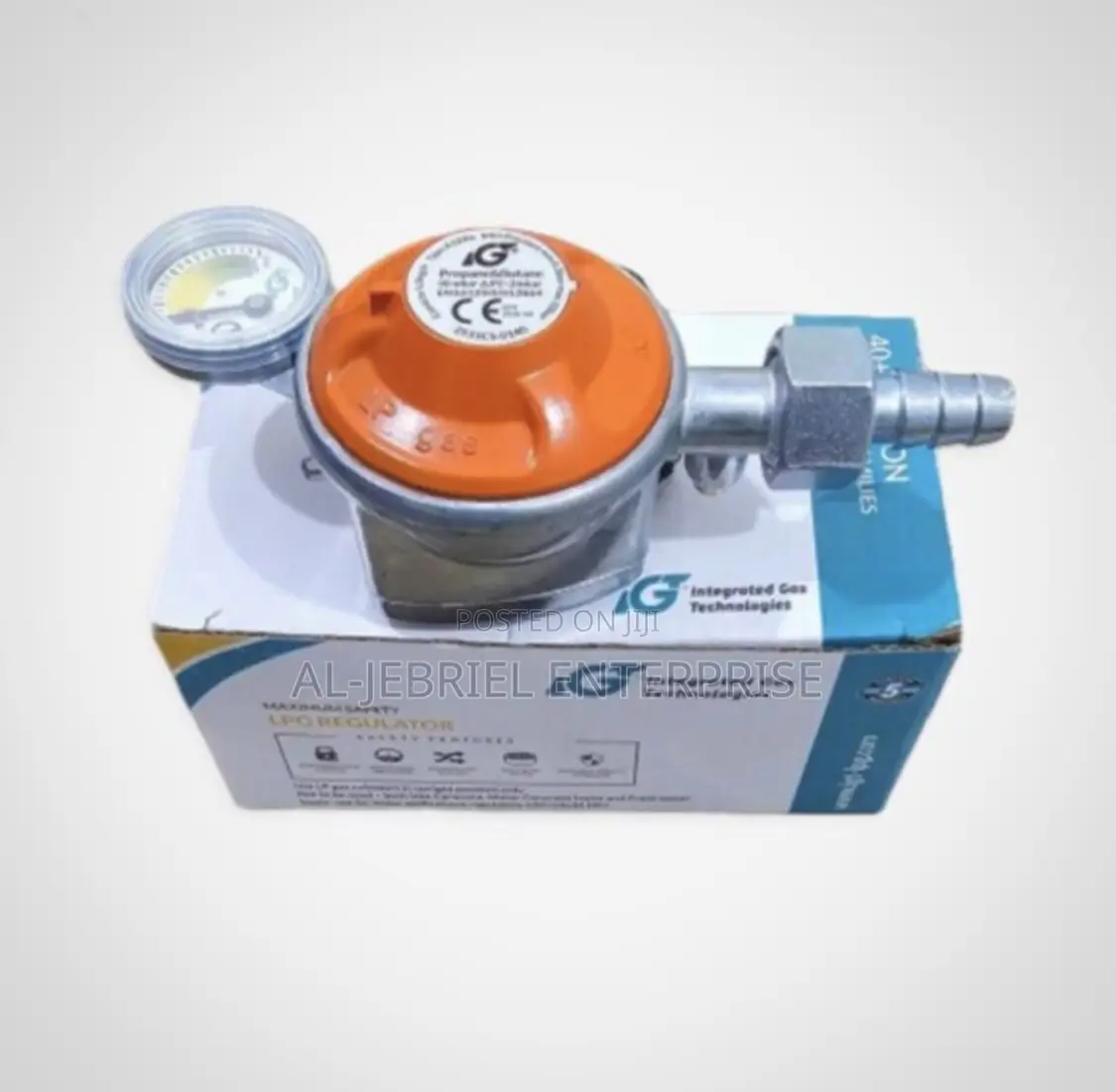 Gas Regulator With Meter