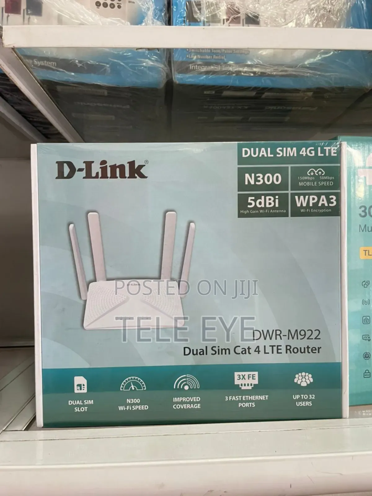 D-Link DWR-M922 Dual Sim Cat 4 Lte Router