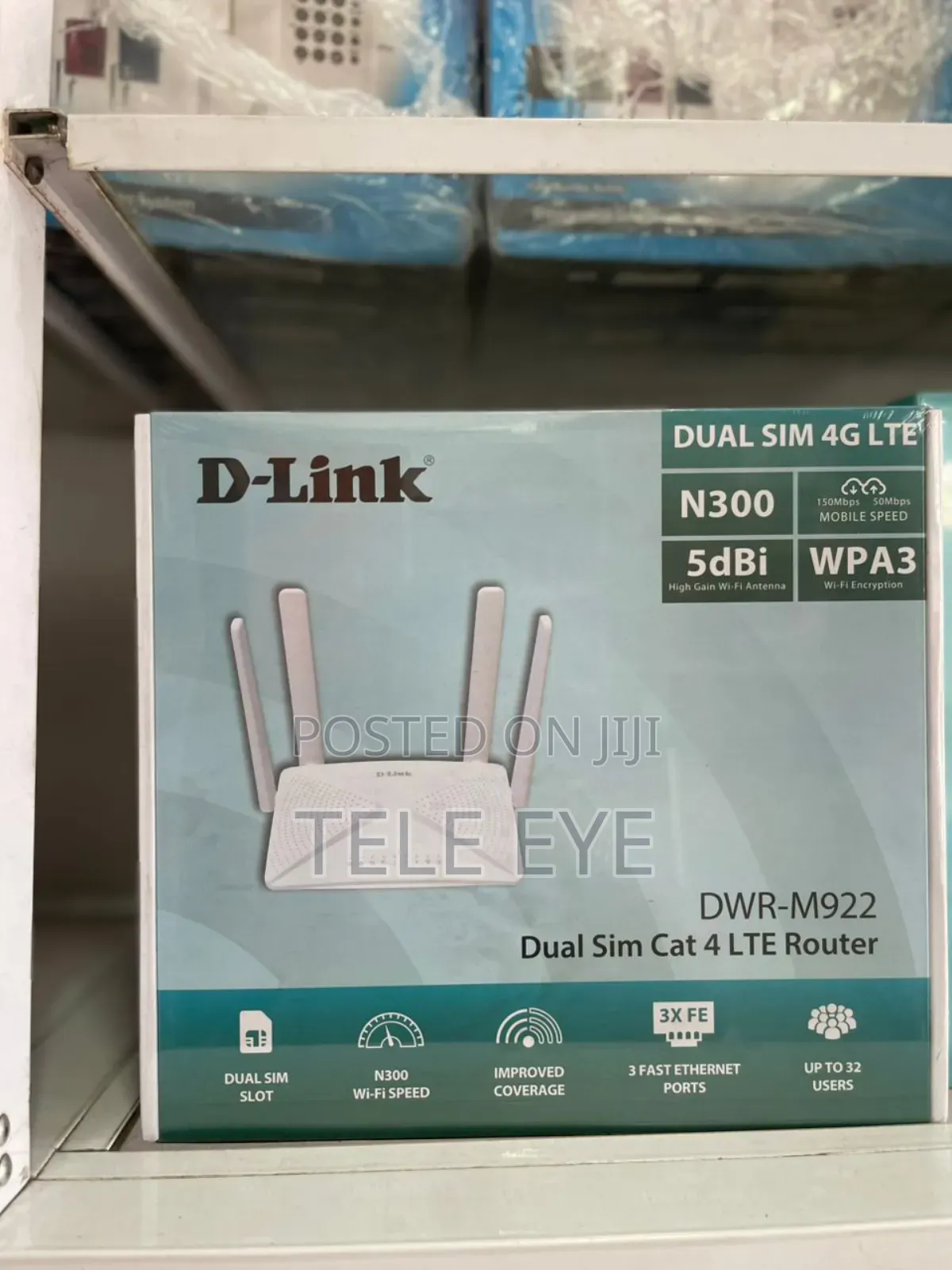 D-Link DWR-M922 Dual Sim Cat 4 Lte Router
