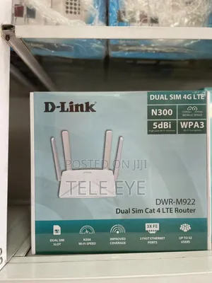 D-Link DWR-M922 Dual Sim Cat 4 Lte Router