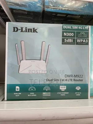 D-Link DWR-M922 Dual Sim Cat 4 Lte Router