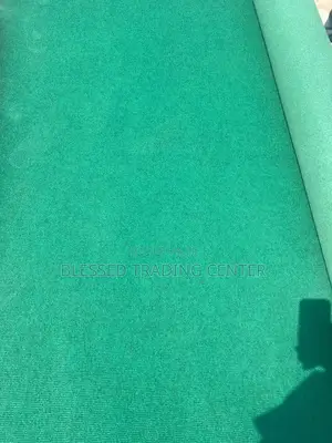 Green Woolen Carpet
