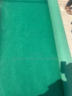 Green Woolen Carpet
