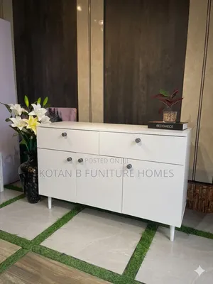 A White Sideboard Dresser or Cabinet