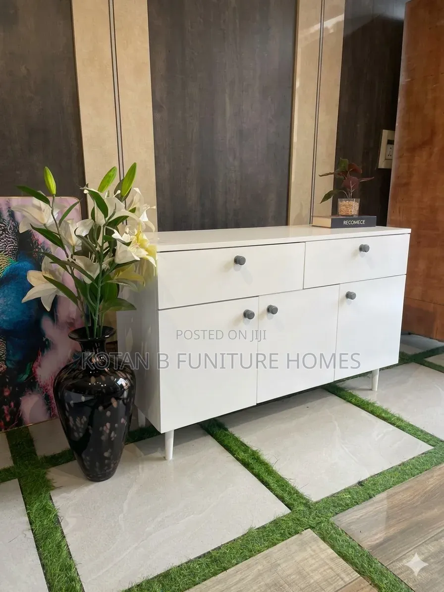 A White Sideboard Dresser or Cabinet
