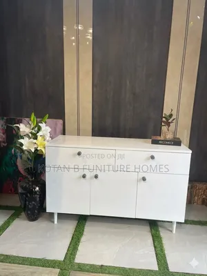 A White Sideboard Dresser or Cabinet