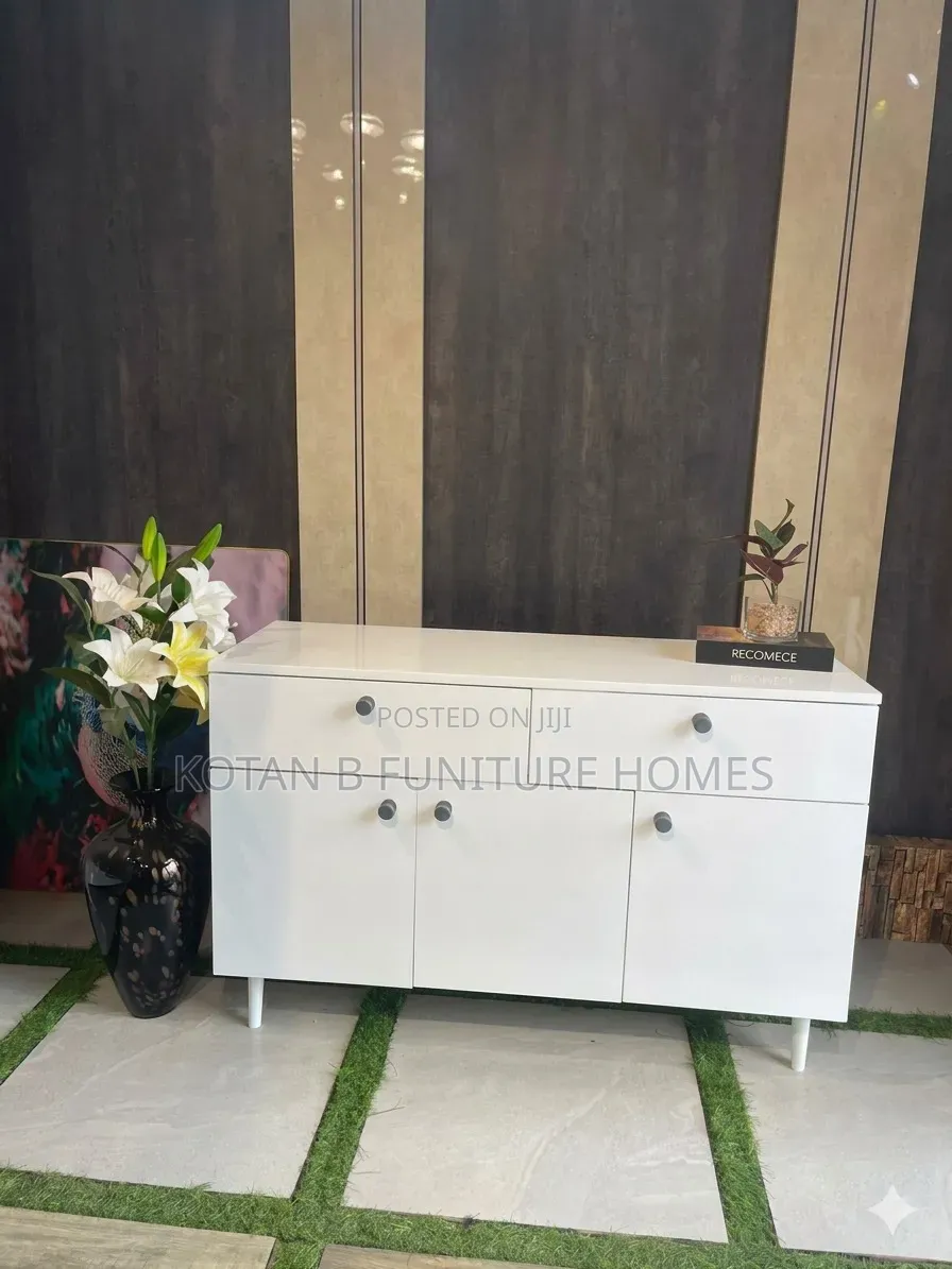 A White Sideboard Dresser or Cabinet