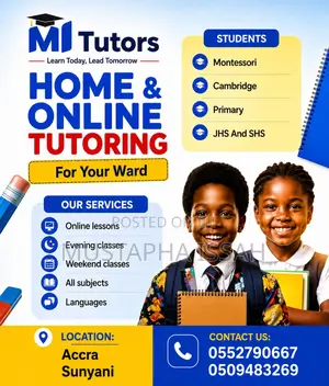 Home and Online Tutoring