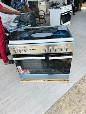 A New Gas Cooker Oven Rotisserie Grill 5burner 60/90 Midea Tech