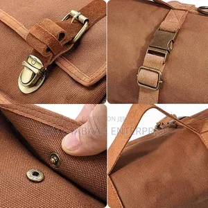Premium Leather Portable Cocktail Kit Bag