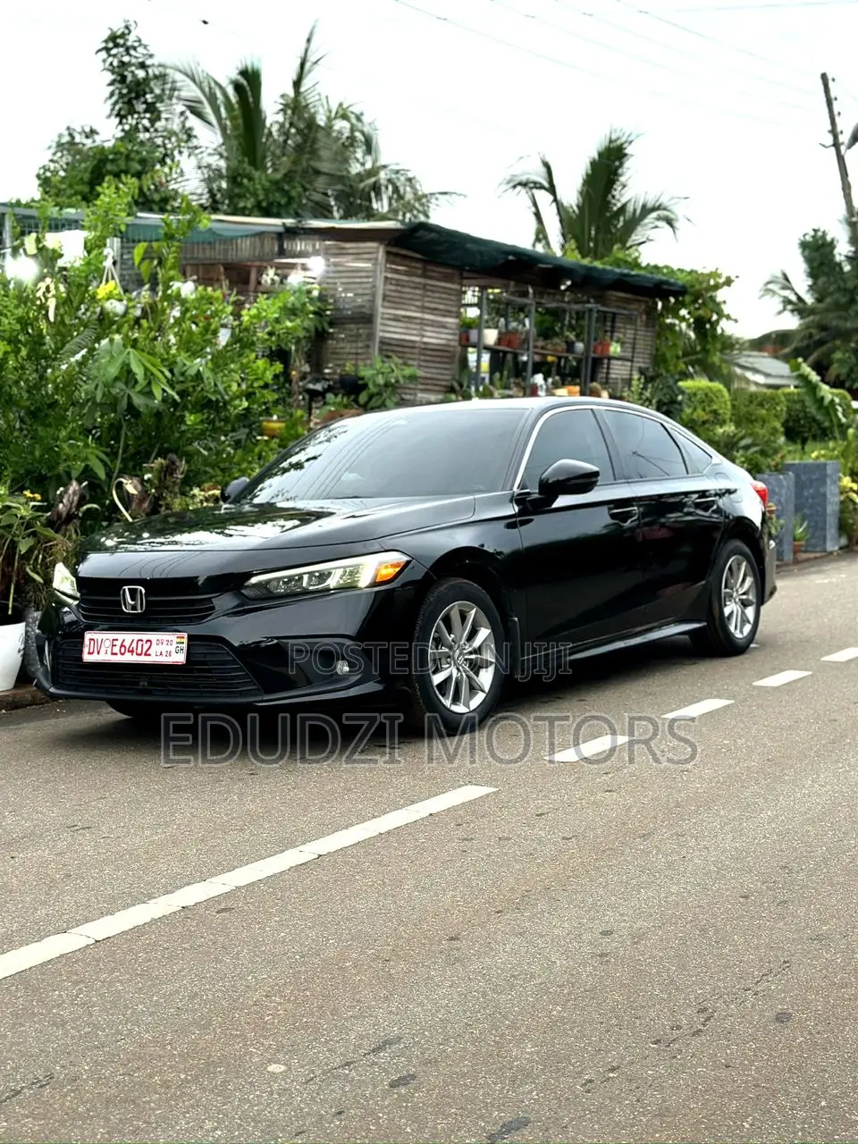 Honda Civic EX 2022 Black
