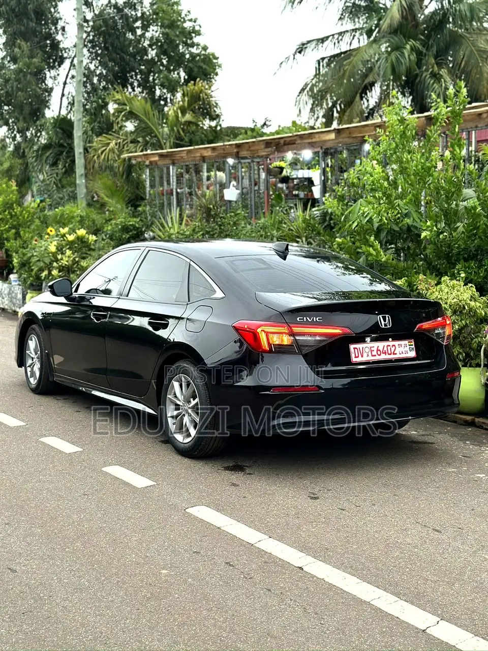 Honda Civic EX 2022 Black