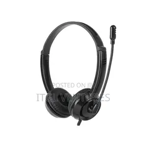Hp Dhe-8009 Gaming Stereo Headphone With Mic, Black, Wired