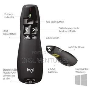 Logitech R400 Laser Presentation Remote