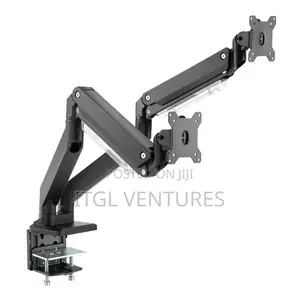Newstar 91-Ldt53c024 Dual Monitor Arm 17-Inch to 32-Inch, Desk Mount.