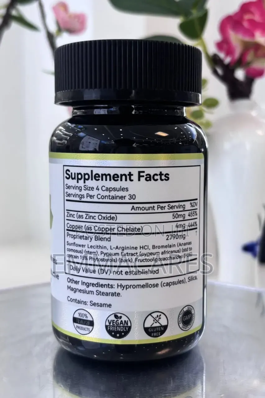 Male Fertility Support. Men Reproductive Health