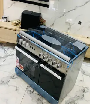 Just Shop Midea 90×60 5-Burner Gas Cooker W/ Grill