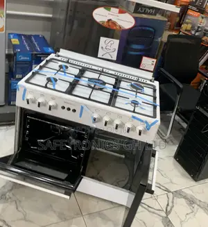 Choose New Midea 5 Burner Gas Cooker With Oven