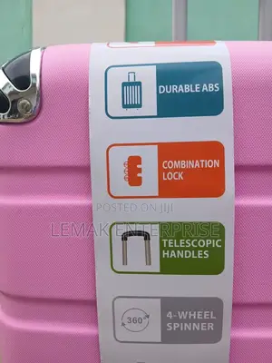 Hardshell Spinner Traveling Luggage Set – Pink Travel Suitcases