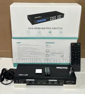 Mt-Viki 4x4 Hdmi Matrix Switch,4-in 4-Out Hdmi Matrix Switch