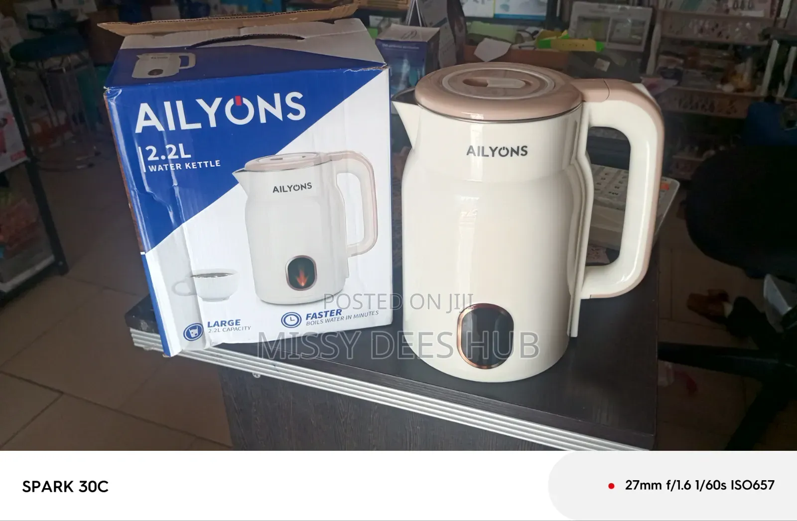 Ailyons Electric Kettle - Fk 0319