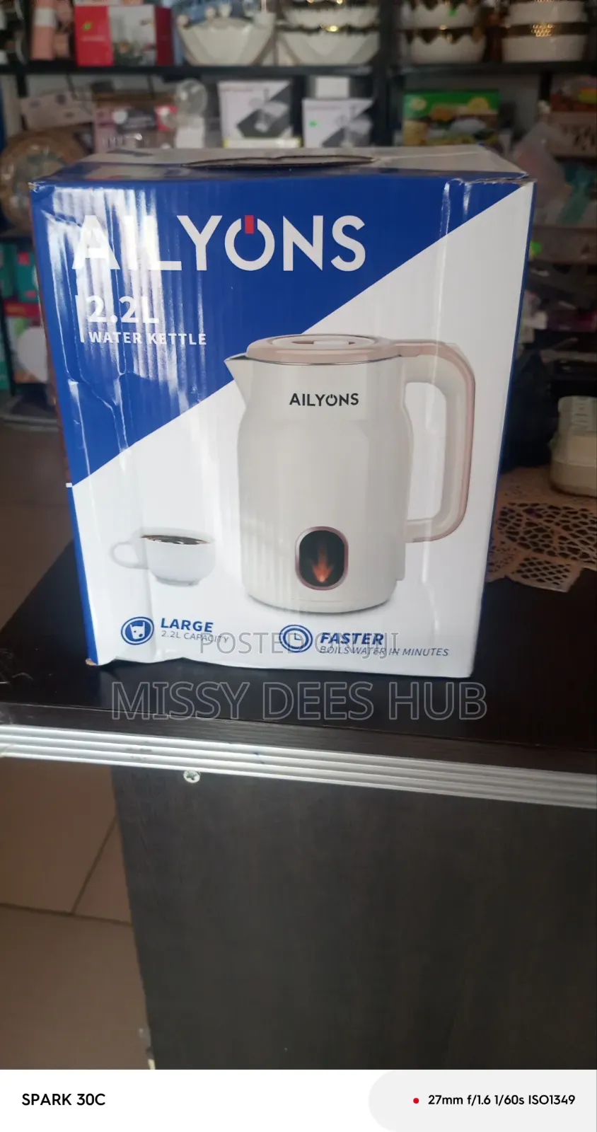 Ailyons Electric Kettle - Fk 0319