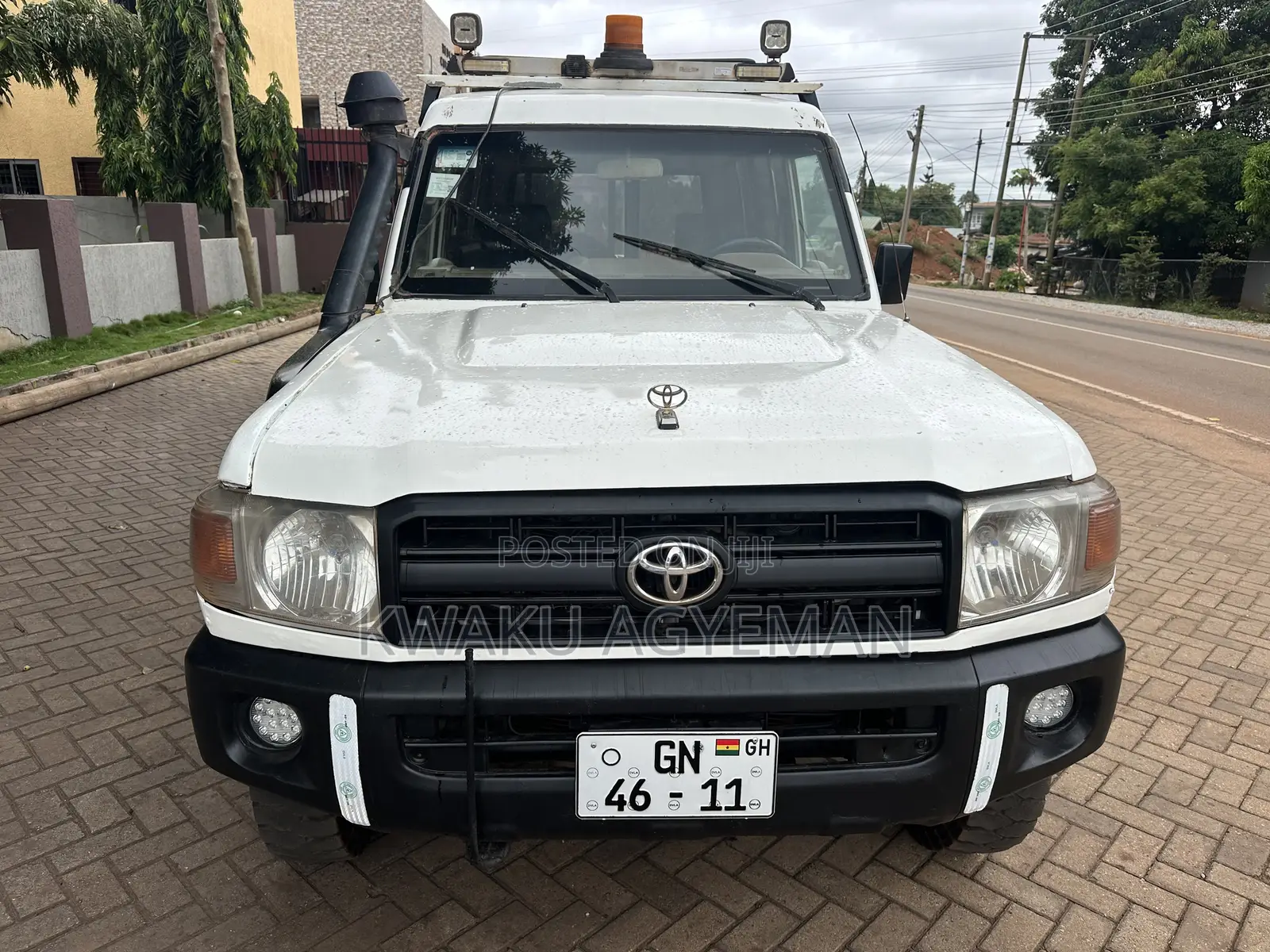 Toyota Land Cruiser Cygnus 4.7 2007 White