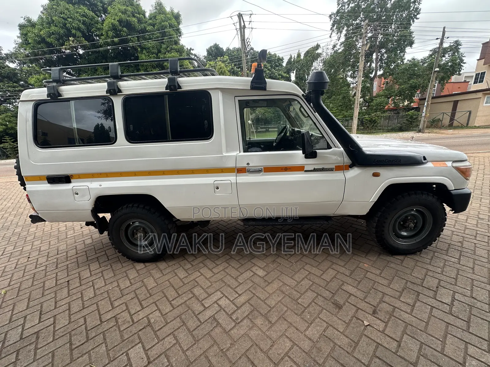 Toyota Land Cruiser Cygnus 4.7 2007 White