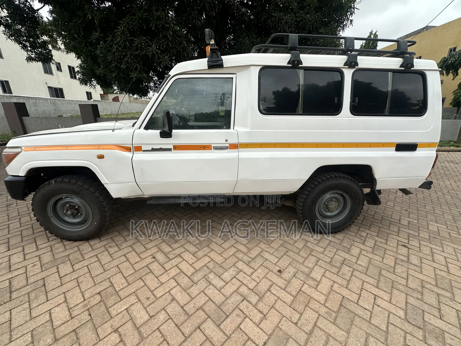 Toyota Land Cruiser Cygnus 4.7 2007 White