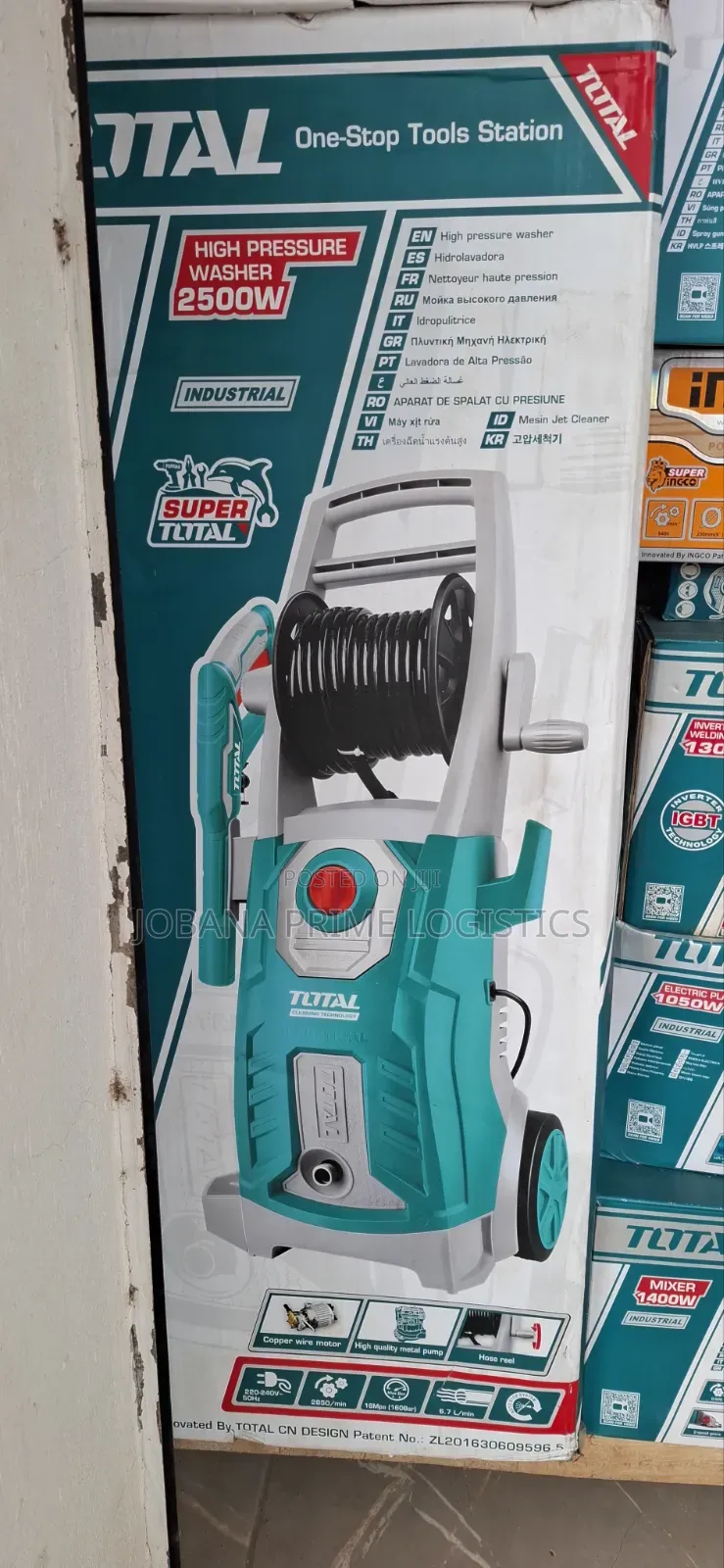 Total 2500w Pressure Washer