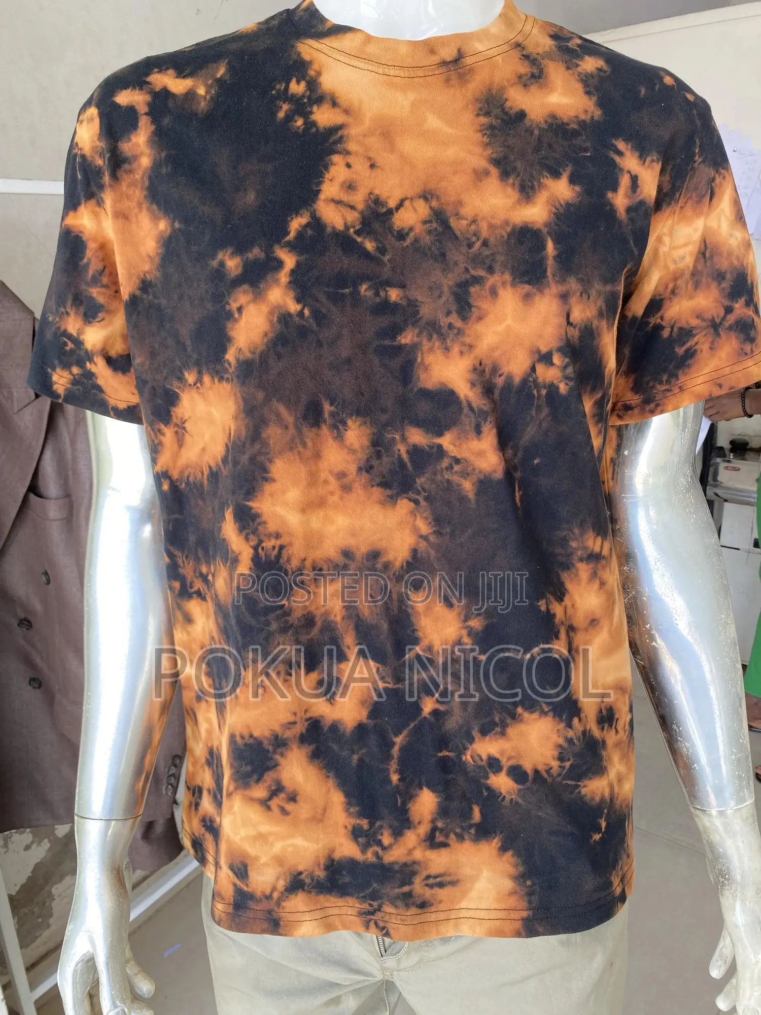 Bleached Tie-Dye T-Shirt for Sale | for Both Men and Women