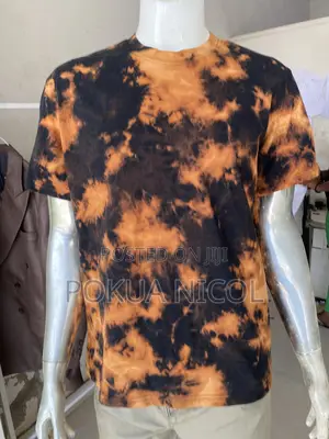 Bleached Tie-Dye T-Shirt for Sale | for Both Men and Women