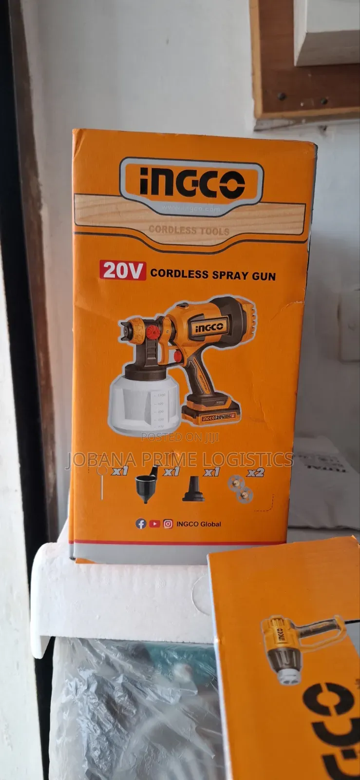 Ingco 20v Cordless Spray Gun