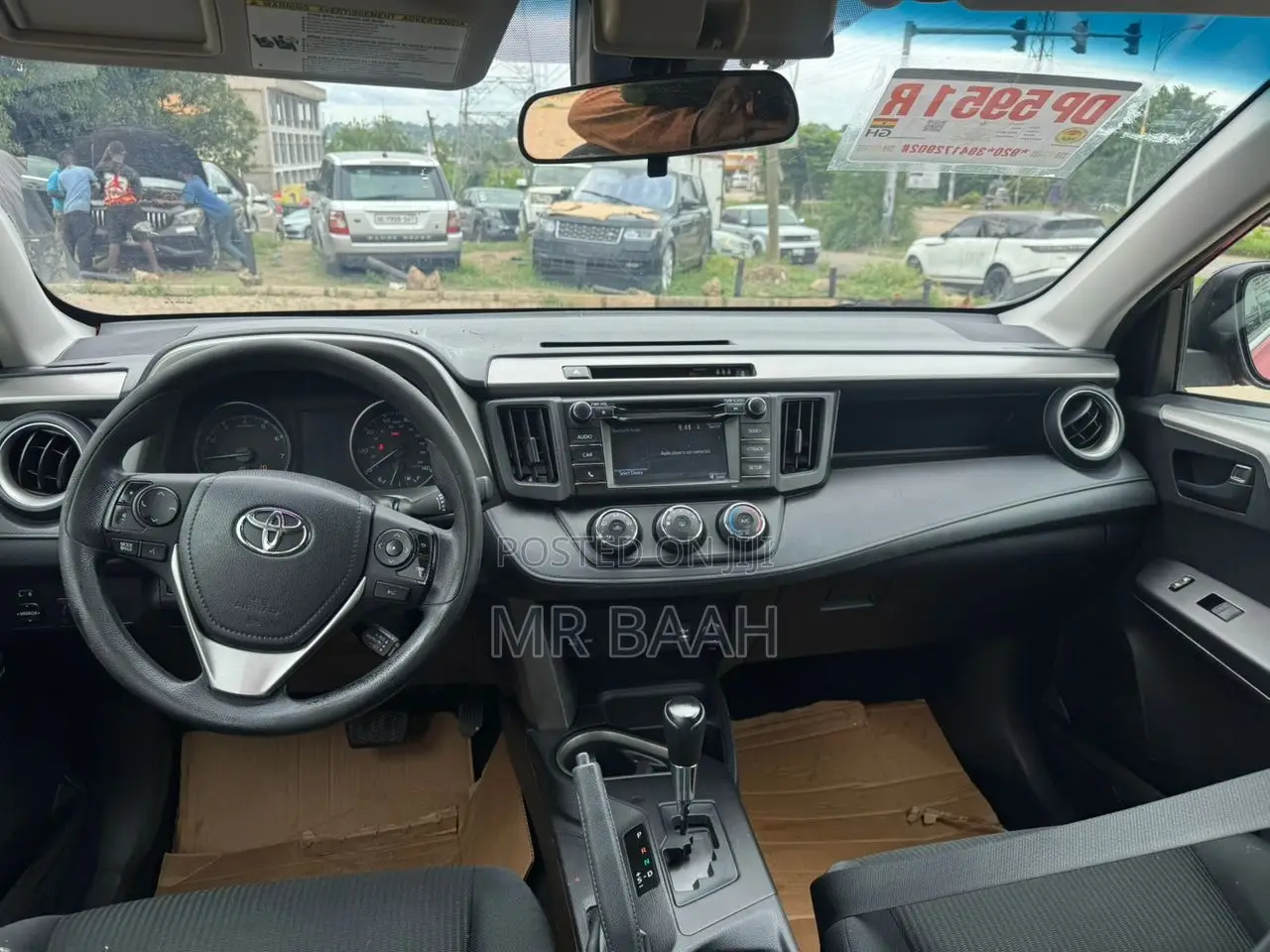 Toyota RAV4 LE AWD (2.5L 4cyl 6A) 2017 Red