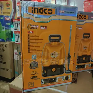 Long Last Original 20v Cordless 16l Knapsack Sprayer From Ingco