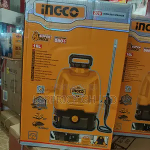Classy High Grade 20v Cordless 16l Knapsack Sprayer From Ingco