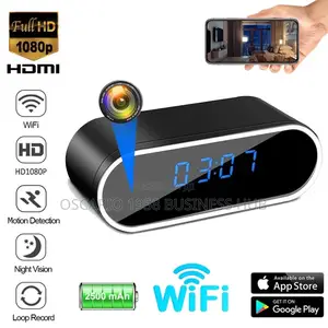 Digital Spy Clock Camera