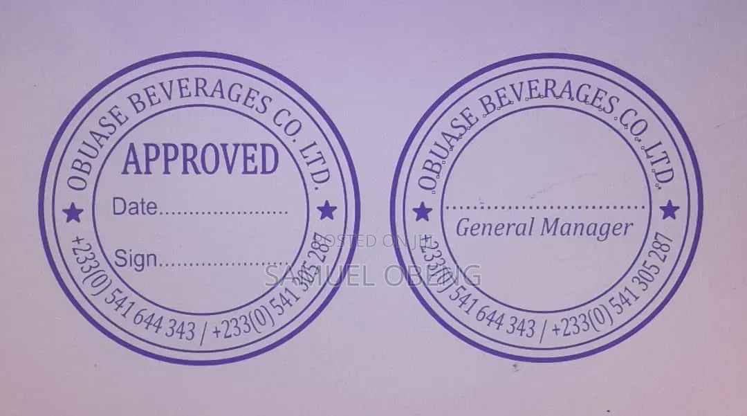Rubber Stamp And Company Seal/Embossment
