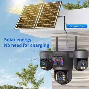 3 Lens 4g Solar Camera-Ubox